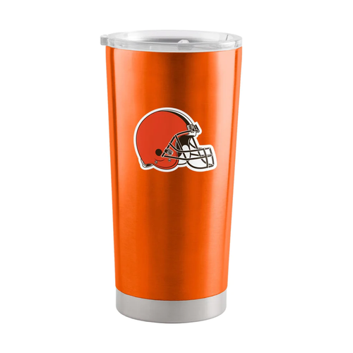 Cleveland Browns Travel Tumbler 20oz Stainless Steel - Logo Brands