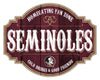 Florida State Seminoles Sign Wood 12 Inch Homegating Tavern - Fan Creations