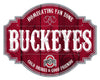 Ohio State Buckeyes Sign Wood 12 Inch Homegating Tavern - Fan Creations