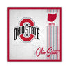 Ohio State Buckeyes Sign Wood 10x10 Album Design - Fan Creations