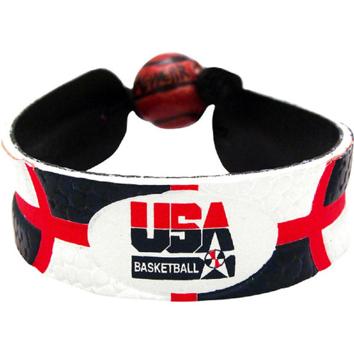 GameWear Gamewear 7731400417 USA Basketball Team Color Basketball Bracelet