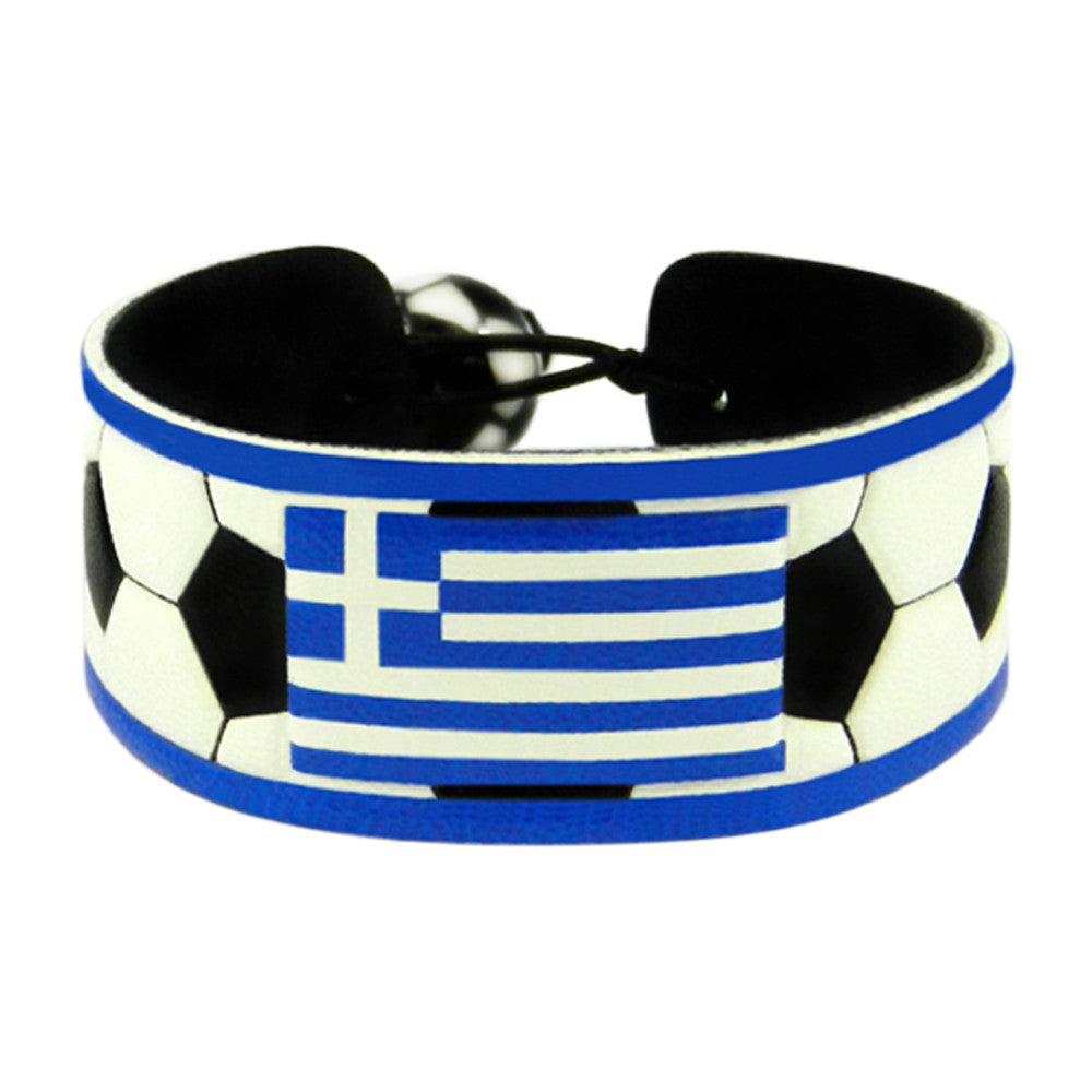 GameWear Gamewear 4421403470 Greek Flag Classic Soccer Bracelet