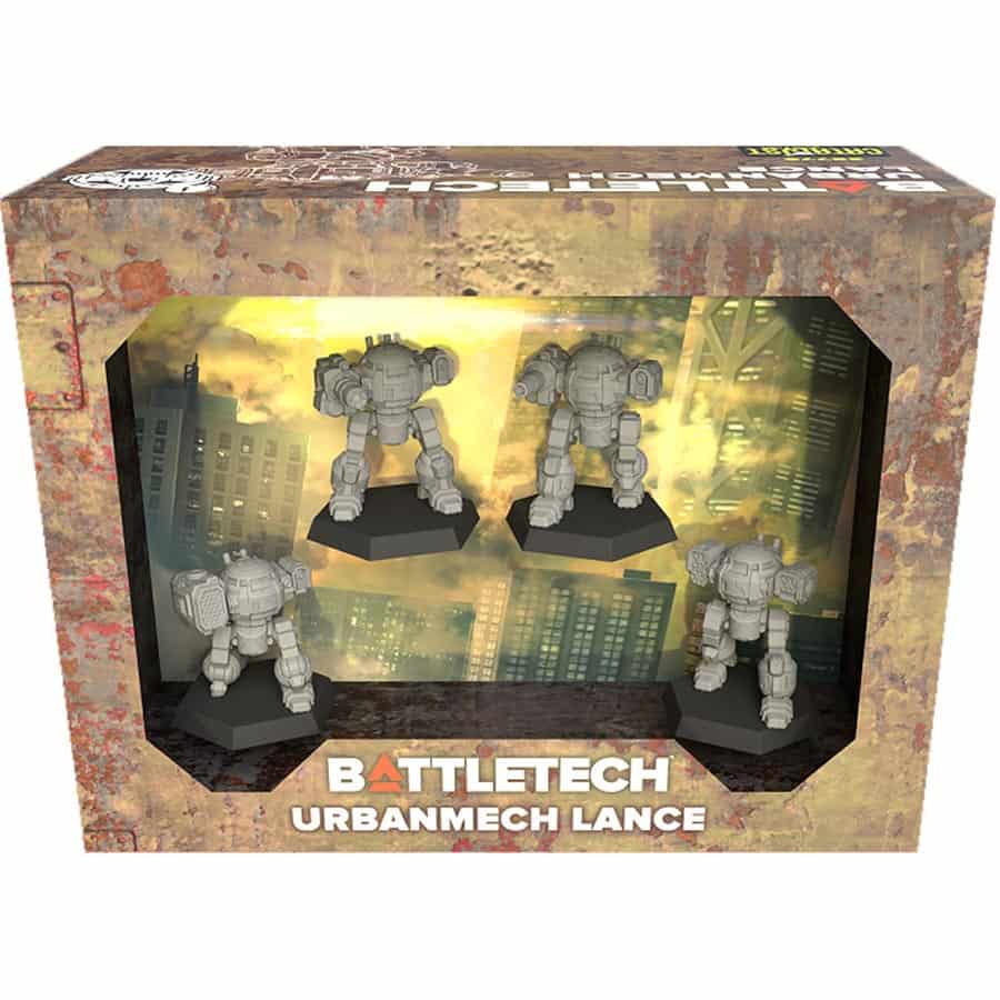 Catalyst Game Labs -  Battletech: Urbanmech Lance Force Pack