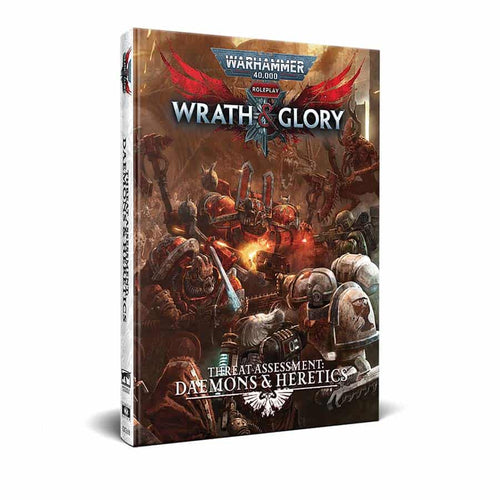 Cubicle 7 -  Warhammer 40000 Rpg: Wrath And Glory: Threat Assessment: Daemons And Heretics Pre-Order