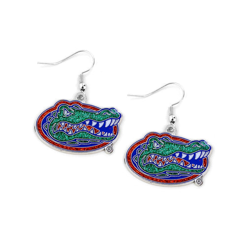 Florida Gators Earrings Glitter Dazzle - Aminco