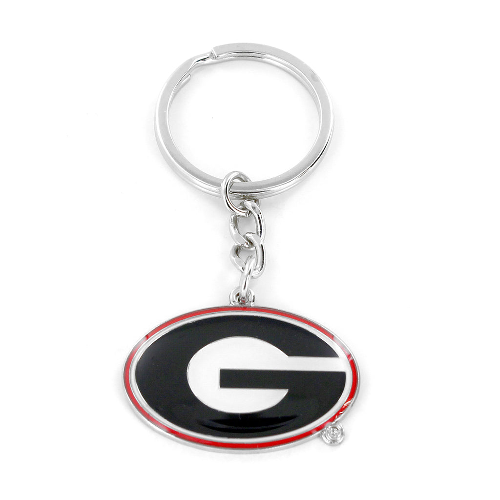 Georgia Bulldogs Keychain Logo - Aminco