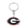 Georgia Bulldogs Keychain Logo - Aminco