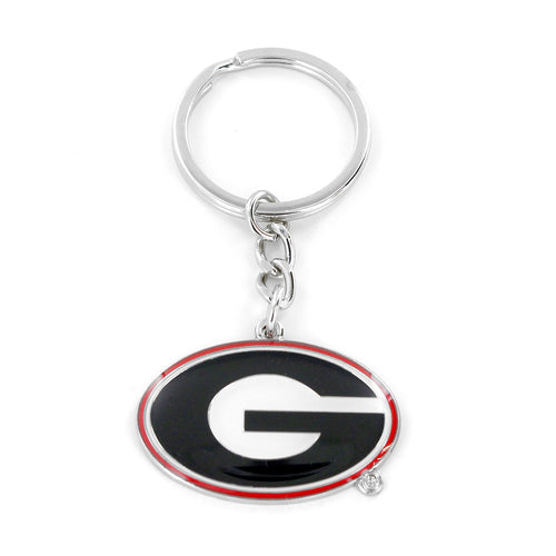 Georgia Bulldogs Keychain Logo - Aminco