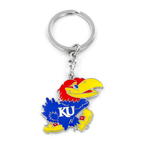 Kansas Jayhawks Keychain Logo - Aminco