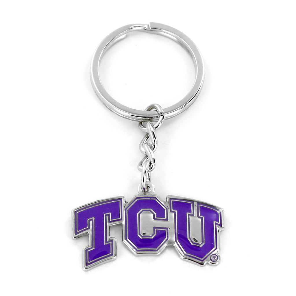 TCU Horned Frogs Keychain Logo - Aminco