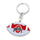 Ohio State Buckeyes Keychain Football Glitter - Aminco