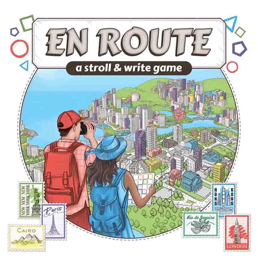 Crowd Games Llc -   En Route: A Stroll And Write Game Pre-Order