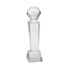 Creative Gifts International 004792 9.5 in. Optic Obelisk Soccer Trophy
