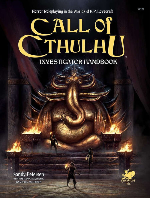 Chaosium - Call Of Cthulhu 7E: Investigator Handbook