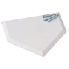 PerfectPitch E-Z Slide Home Plate  White