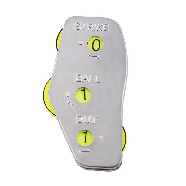 PerfectPitch 3 Wheel Umpire Indicators  Optic Yellow - Pack of 12