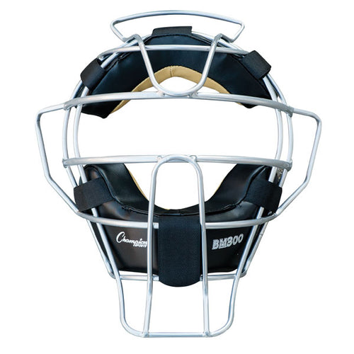 PerfectPitch Ultra Lightweight Umpire Face Mask  Silver