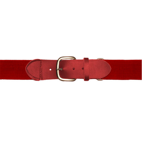 PerfectPitch Adult Baseball & Softball Uniform Belt, Scarlet