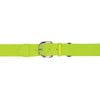 PerfectPitch Adult Baseball & Softball Uniform Belt&#44; Neon Yellow