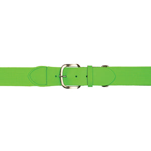 PerfectPitch Youth Baseball & Softball Uniform Belt, Neon Green