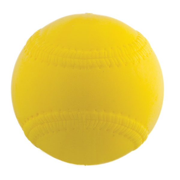 PerfectPitch 9 in. Safety Pitching Machine Baseball  Optic Yellow - Pack of 12