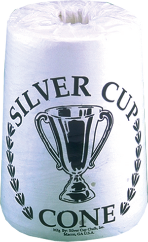 Silver Cup CHSCC6 Cone Chalk  - White