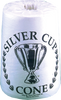 Silver Cup CHSCC6 Cone Chalk  - White