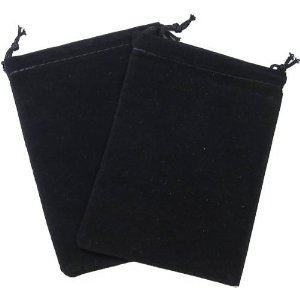 Chessex - Chessex: Large Black Dice Bag