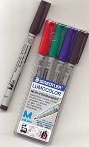 Chessex - Chessex: Water Soulable Markers (4 Pk)