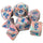 Chessex - Festive Mini 7 Die Set Pop Art Blue