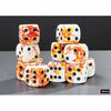 Chessex Mfg Co Llc -  Brushed Dice: 16Mm D6 Sunrise With Black Dice Block (12 Dice)
