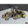 Chessex Mfg Co Llc -  Brushed Dice: 12Mm D6 Deep Forest With Bronze Dice Block (36 Dice)