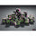 Chessex Mfg Co Llc -  Brushed Dice: 12Mm D6 Paintball With Green Dice Block (36 Dice)