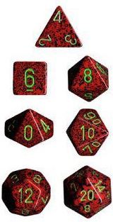 Chessex - Chessex: Speckled Strawberry 7-Die Set