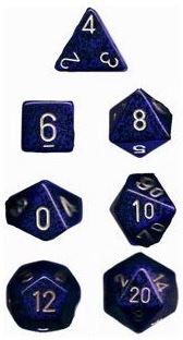 Chessex - Chessex: Speckled Cobalt-Blue 7-Die Set
