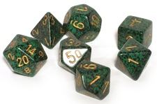 Chessex - Chessex: Speckled Golden Recon 7-Die Set