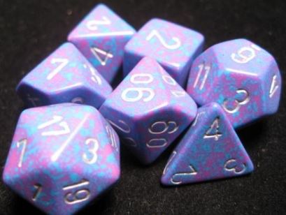 Chessex - Chessex: Speckled Silver Tetra 7-Die Set