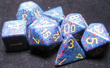 Chessex - Chessex: Speckled Twilight 7-Die Set