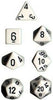 Chessex - Chessex: Opaque White 7-Die Set