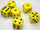 Chessex - Chessex: Opaque 16Mm D6 Yellow/Black