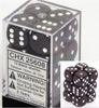 Chessex - Chessex: Opaque 16Mm D6 Black Dice Block