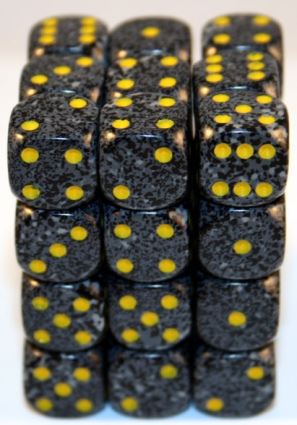 Chessex - Chessex: Speckled Urban Camo D6 Dice Block
