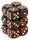 Chessex - Chessex: Gemini Black-Red/Gold 16Mm D6 Dice Block