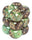 Chessex - Chessex: Gemini Black-Green/Gold 16Mm D6 Dice Block