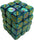 Chessex - Chessex: Gemini Purple-Teal/Gold 12Mm D6 Dice Block