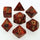 Chessex - Chessex: Scarab Scarlet/Gold 7-Die Set