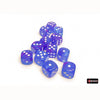 Chessex Mfg Co Llc -  Dice Menagerie 11: Nebula 16Mm D6 Aura With White Luminary Dice Block (12 Dice)