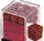 Chessex - Chessex: Scarab Scarlet/Gold 12Mm D6 Dice Block