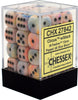 Chessex - Chessex: Festive Circus/Black 12Mm D6 Dice Block