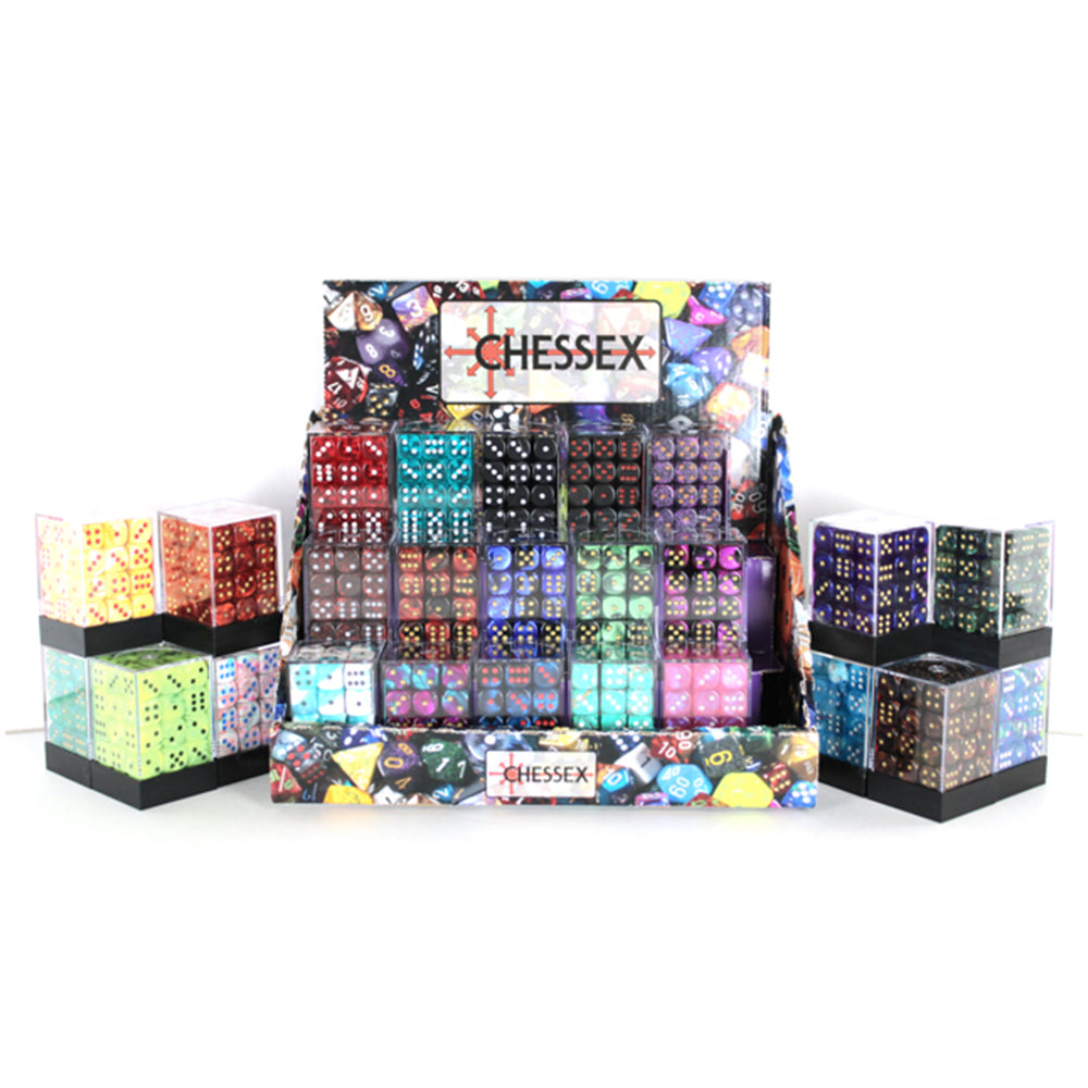 Chessex - Best Of Chessex 12Mm D6 Dice Sampler